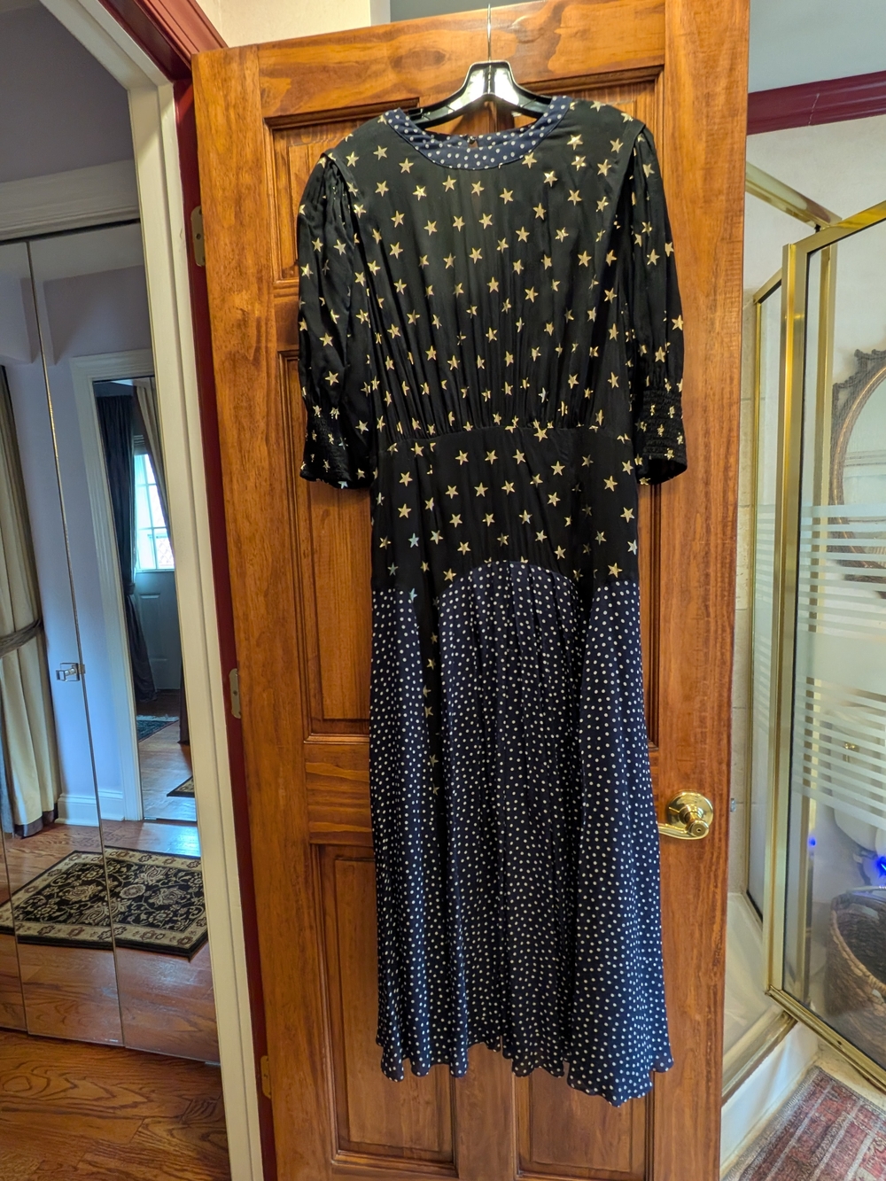 Rixo Meg Star Midi Dress - Picture 3 of 6